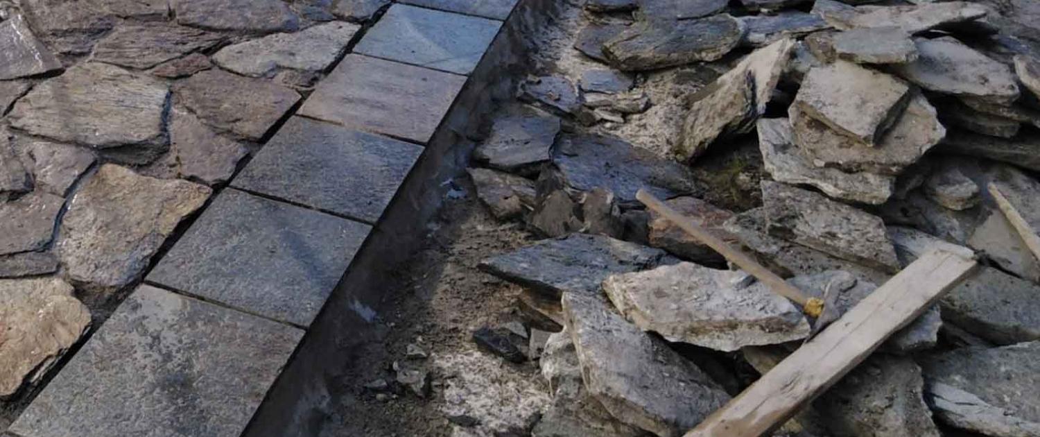 rifacimento pavimentazione pietra lecco