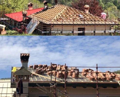 rifacimento tetti legno como